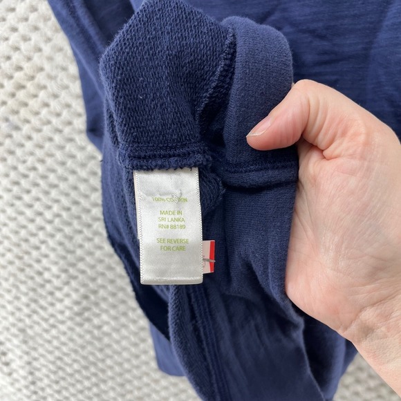 Lilly Pulitzer Cassie Knit Dress Gold Button‎ Detail 100% Cotton Casual Comfy XS - Picture 5 of 8